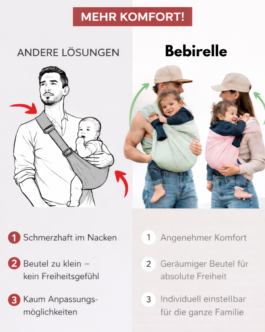 Bebirelle - Hüfttrage